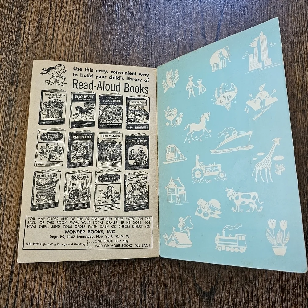 RAGGEDY ANN STORIES TO READ ALOUD BY  JOHNNY GRUELLE WONDER BOOKS 1960 PAPERBACK
